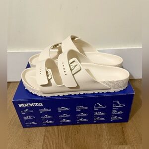 Birkenstock Arizona Eva Eggshell EU 44 / US 11 Brand New in Box